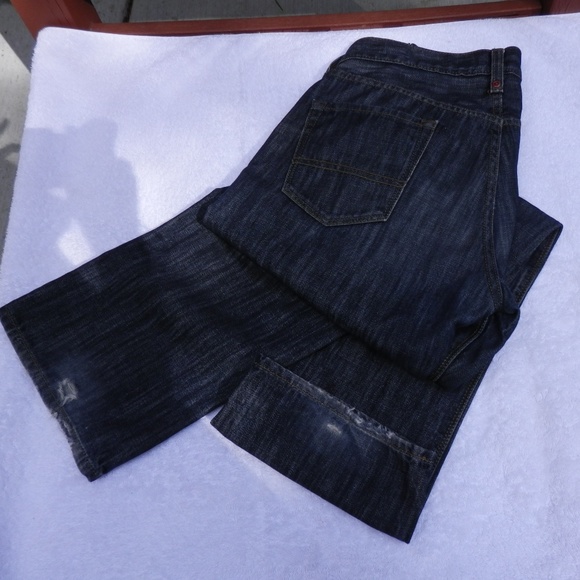 MENS DENIZEN BY LEVI 218 SLIM STRAIGHT JEANS - Picture 9 of 9